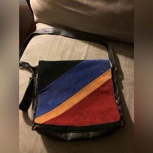 Patricia Nash Luca Suede Bag